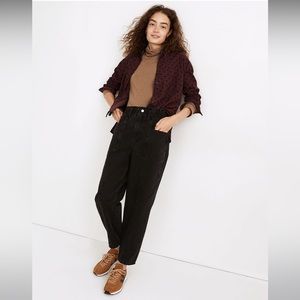 Pull-On Balloon Jeans in Hobson Wash: Paperbag Edition, size M, like new!